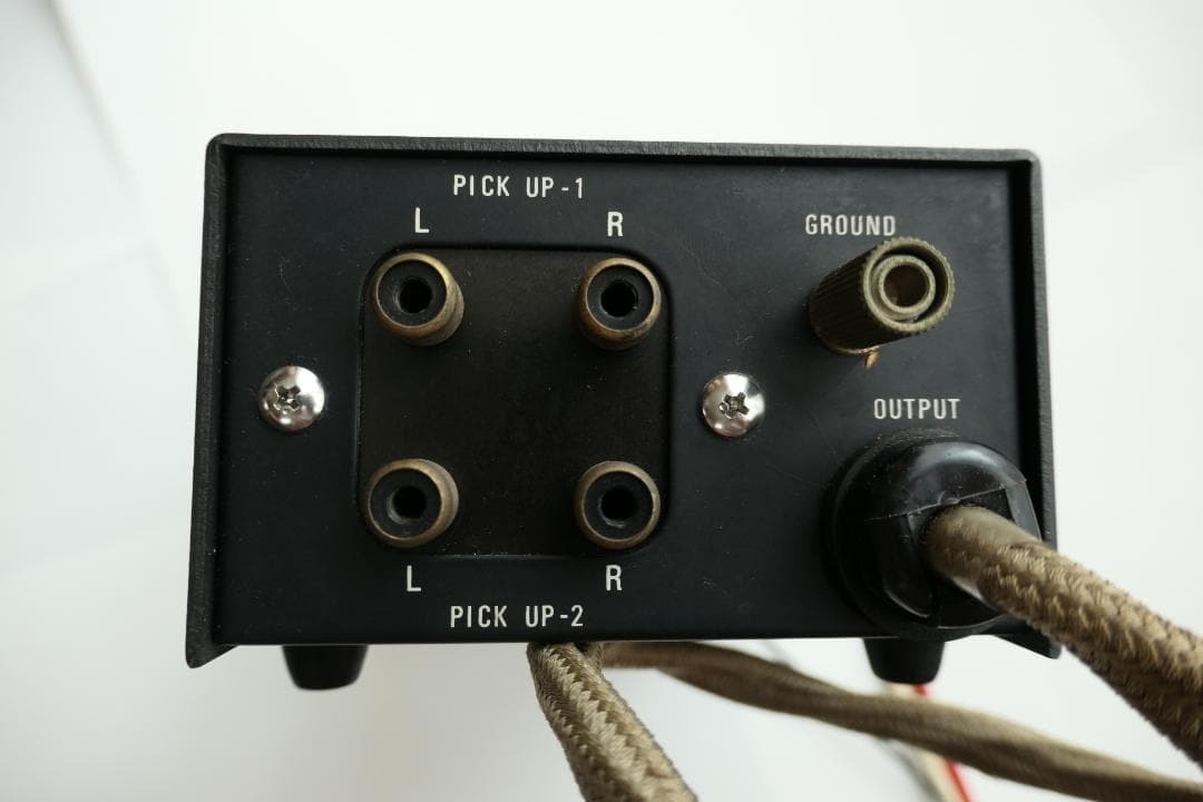 DENON AU-320 MC Step Up Transformer Phono Cartridge Pickup w/ Manual Tested