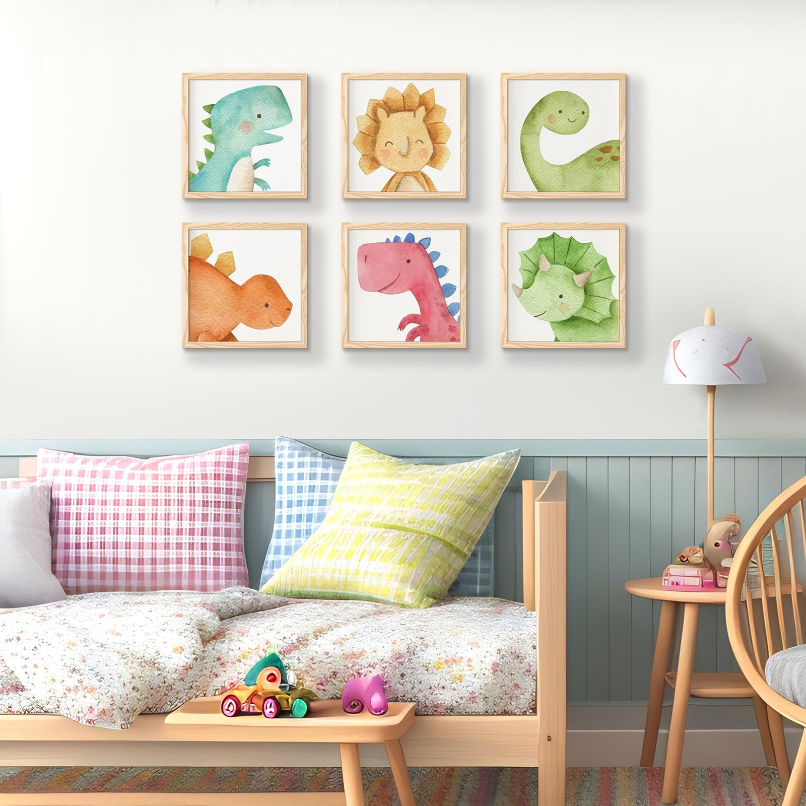 upsimples 12×12 Picture Frame, Display Pictures 8×8 with Mat 12×12, Natural