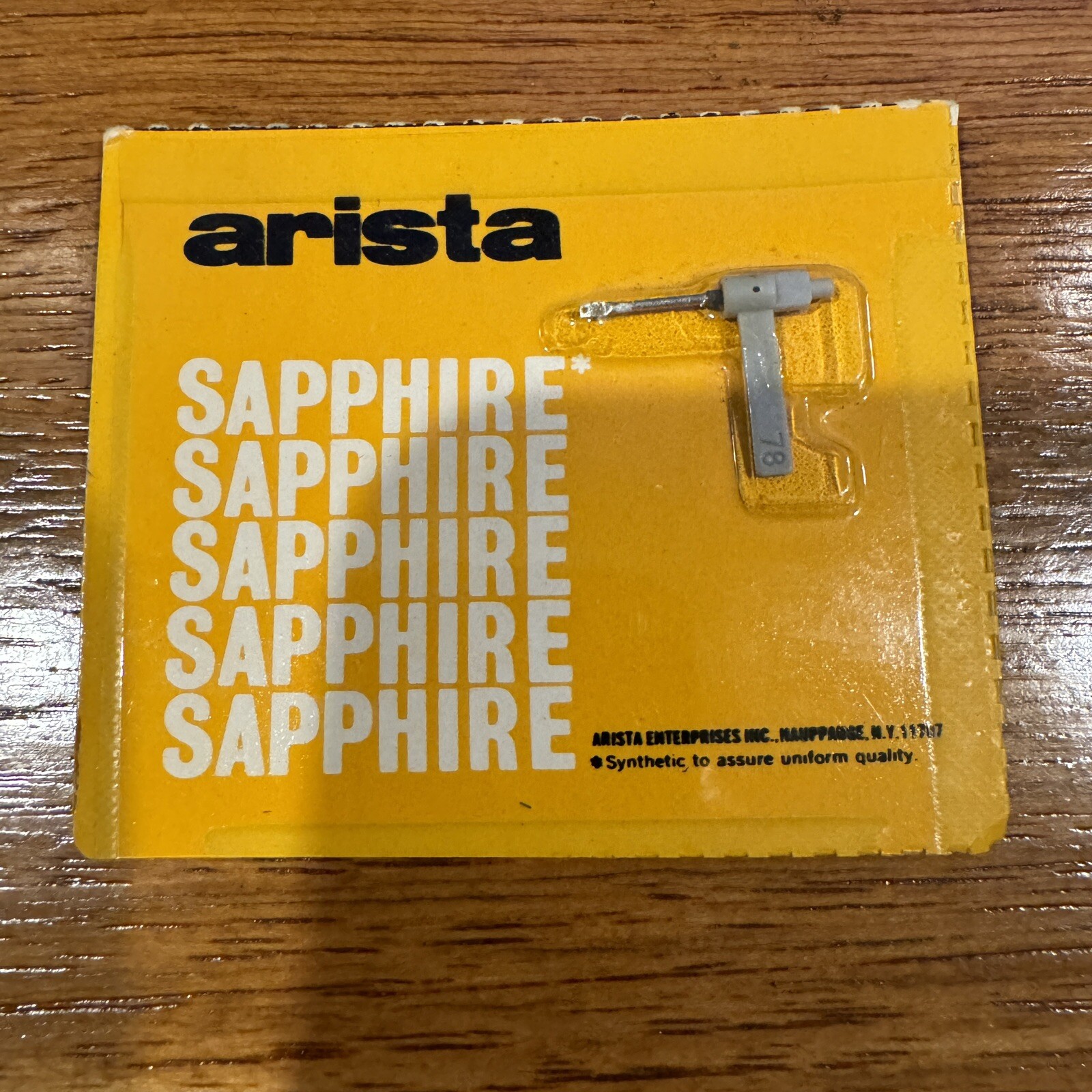 ARISTA SAPPHIRE 365-SS73 / ELECTRO-VOICE, BSR BRAND NEW – OLD STOCK