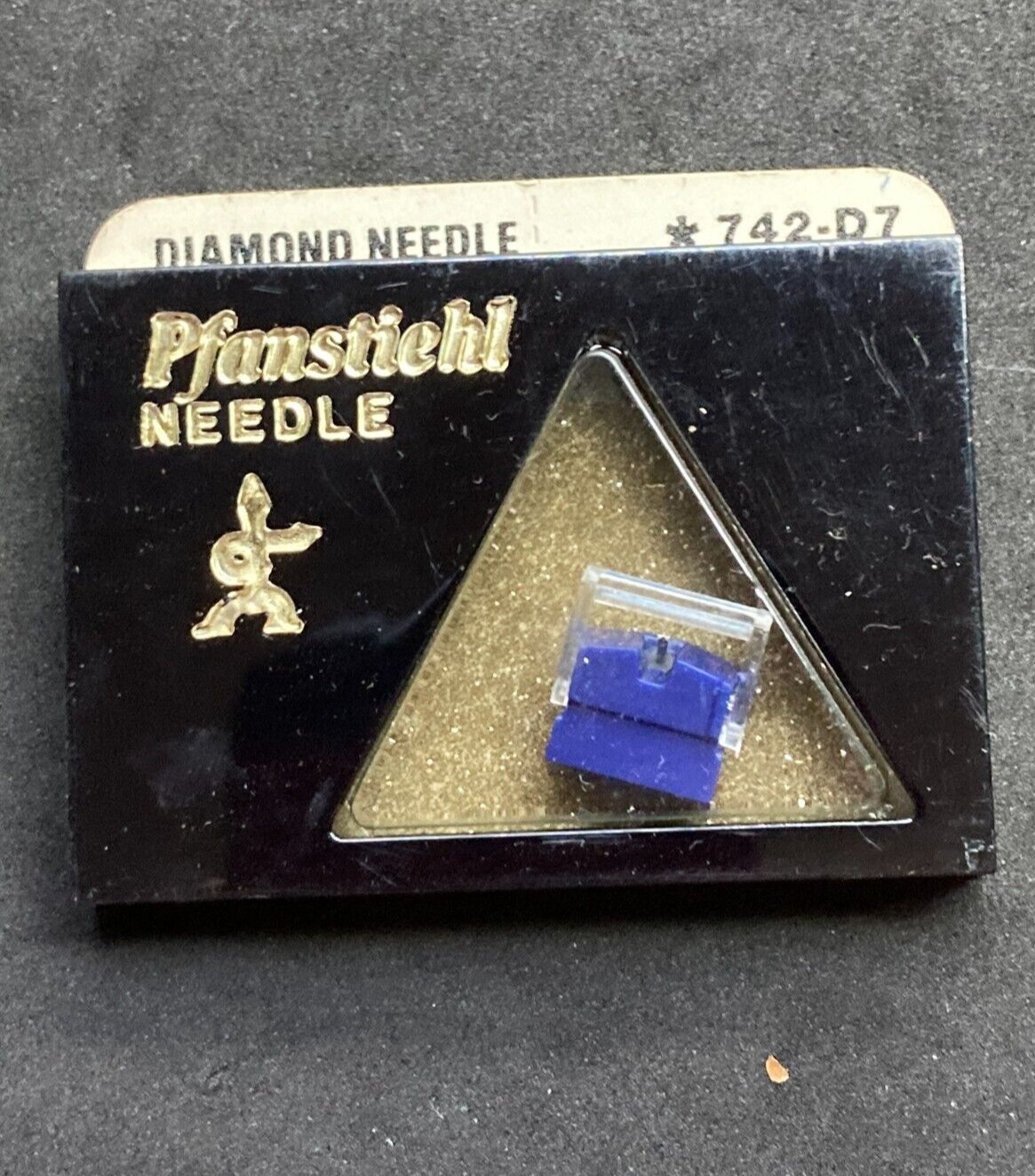 PFANSTIEHL Record Needle Diamond #742-D7, New Old Stock, Unopened