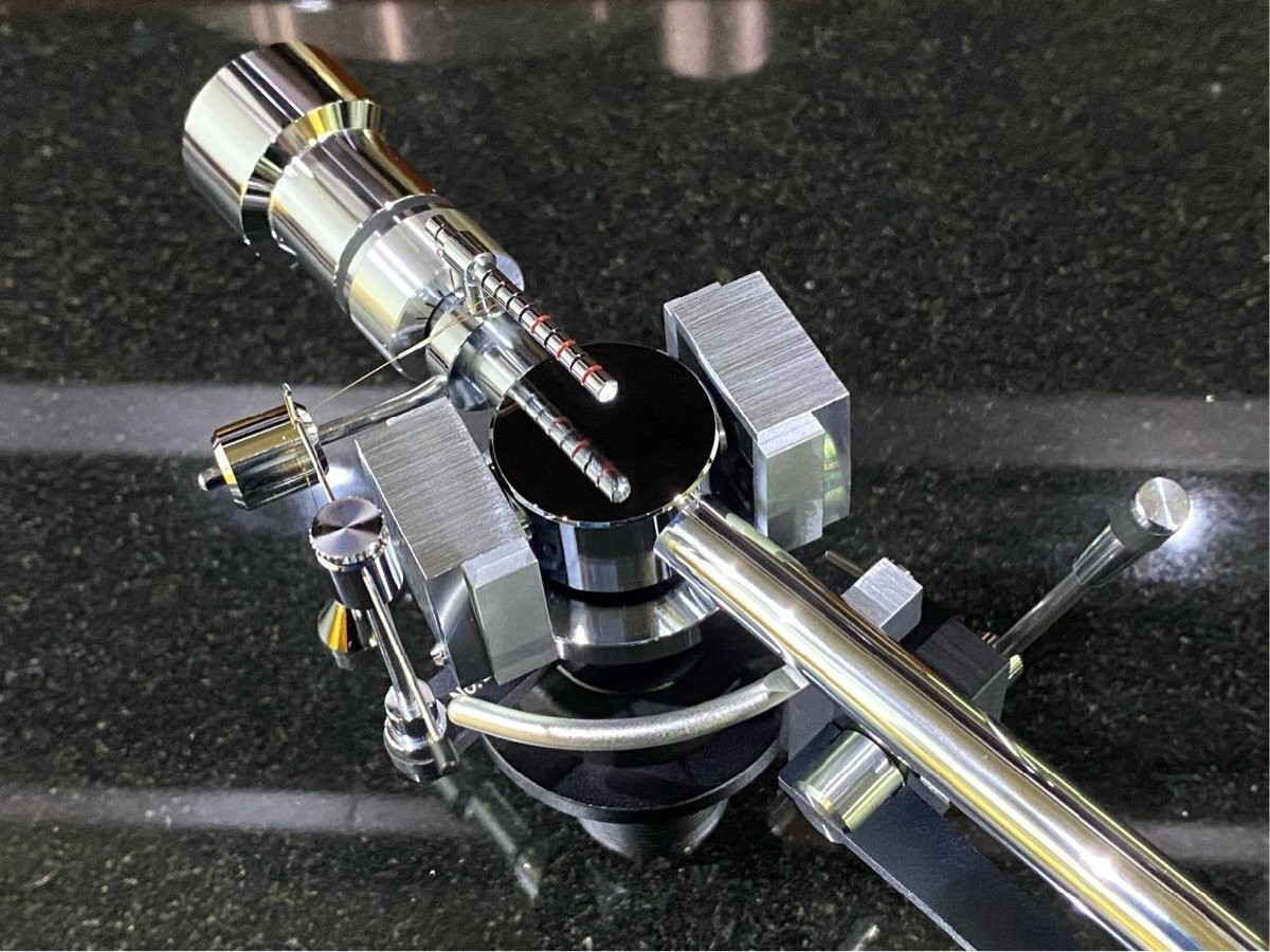 SAEC WE-308SX Tone Arm with Phono Cable and Lifter Oil Used