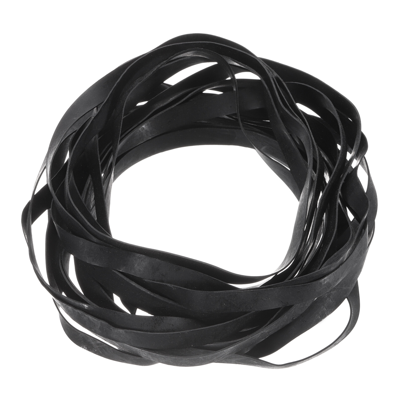 20Pcs Turntable Belt, Folded Length 110-145mm Rubber Belt Replacement, Width 6mm