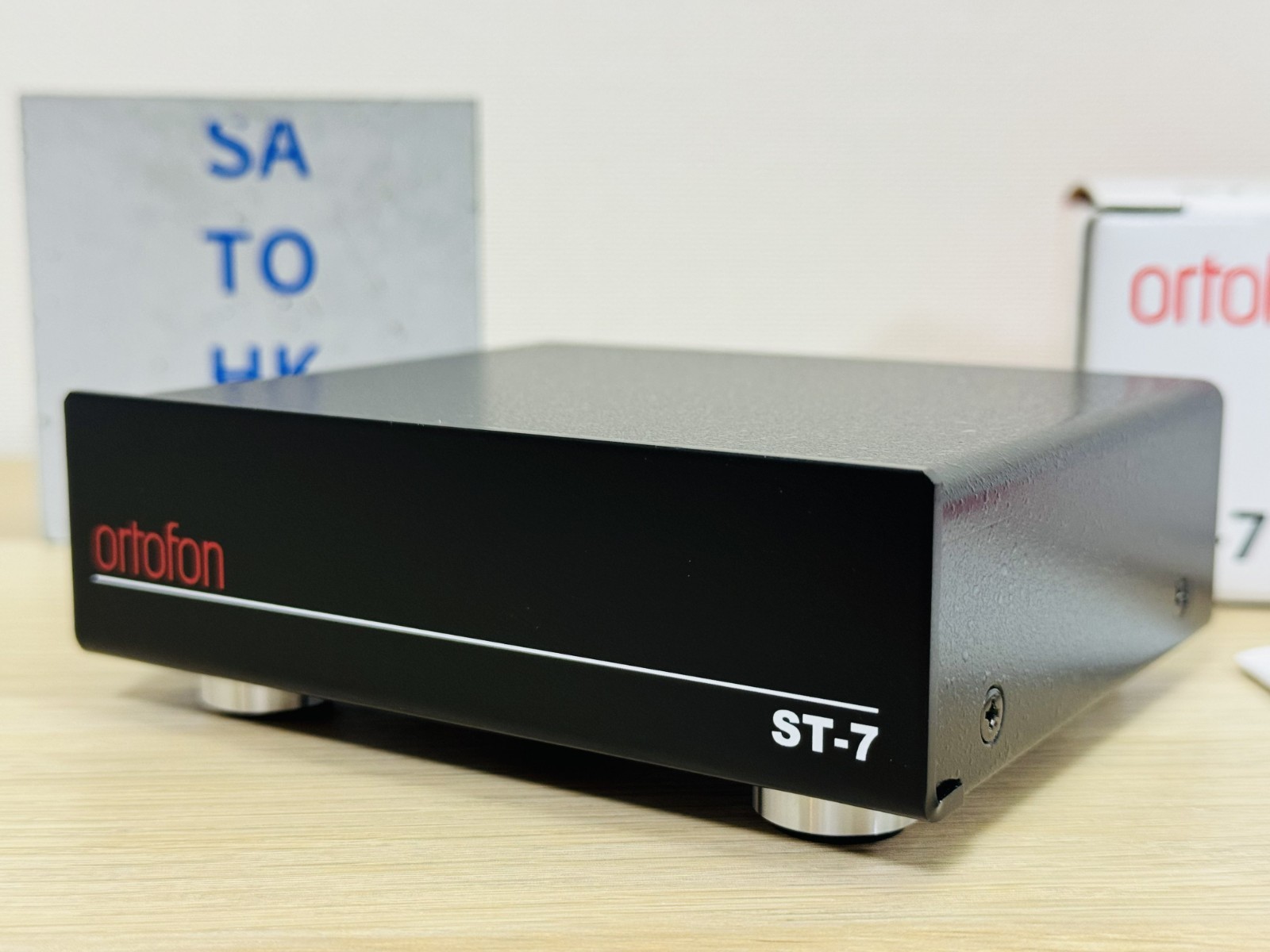 Ortofon ST-7 MC Step-Up Transformer for Moving Coil Cartridge Brand New