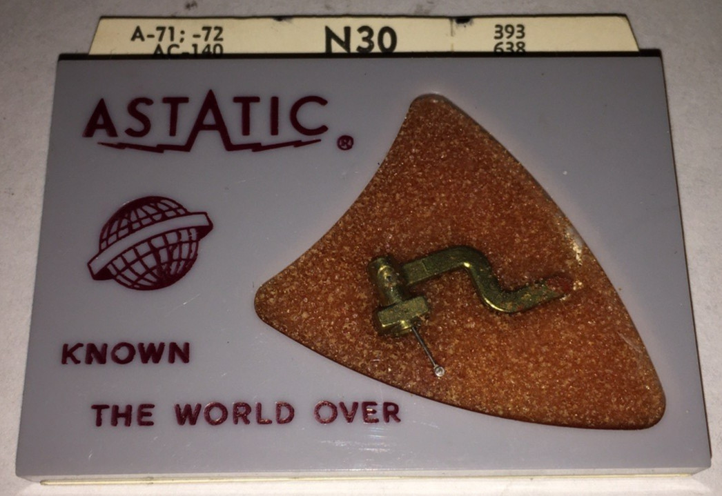 NEW Astatic N30 GD-J Vintage Astatic Diamond Phonograph Record Player needle