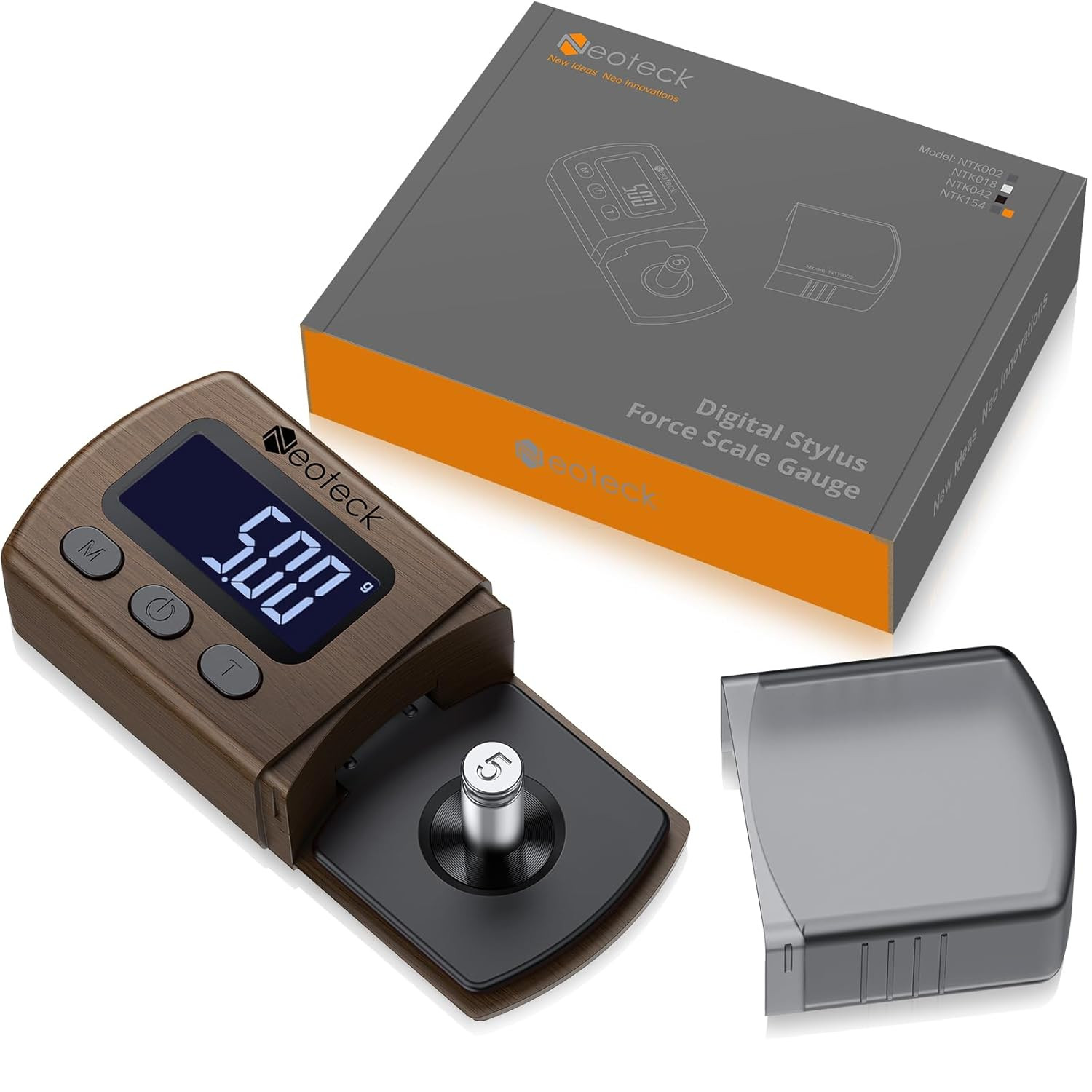 Digital Turntable Stylus Force Scale Gauge 0.01G/5.00G Black LCD Backlight for T