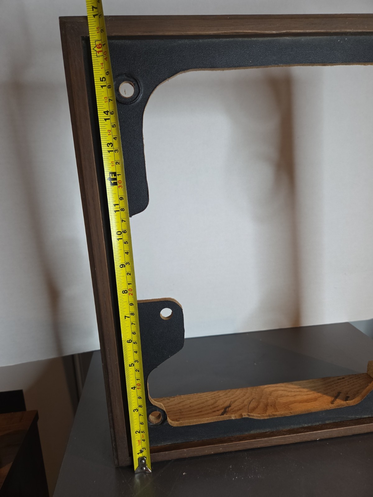 Elac Miracord 750 Turntable Parts – Wooden Plinth. Base