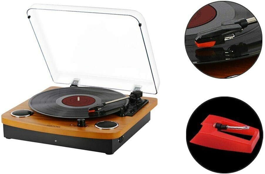 6-PACK Vinyl Diamond Turntable Cartridge Needle Stylus for LP Record Player