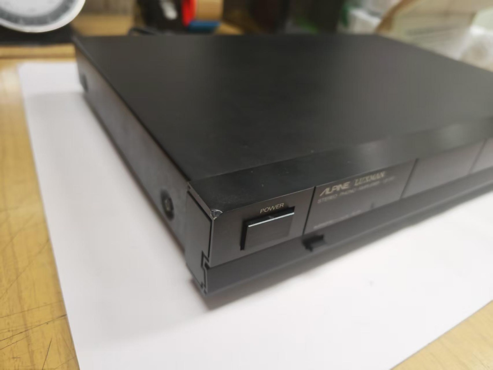 USED Alphine/Luxman LE-117 Phono Preamplifier (100V), Made in Japan