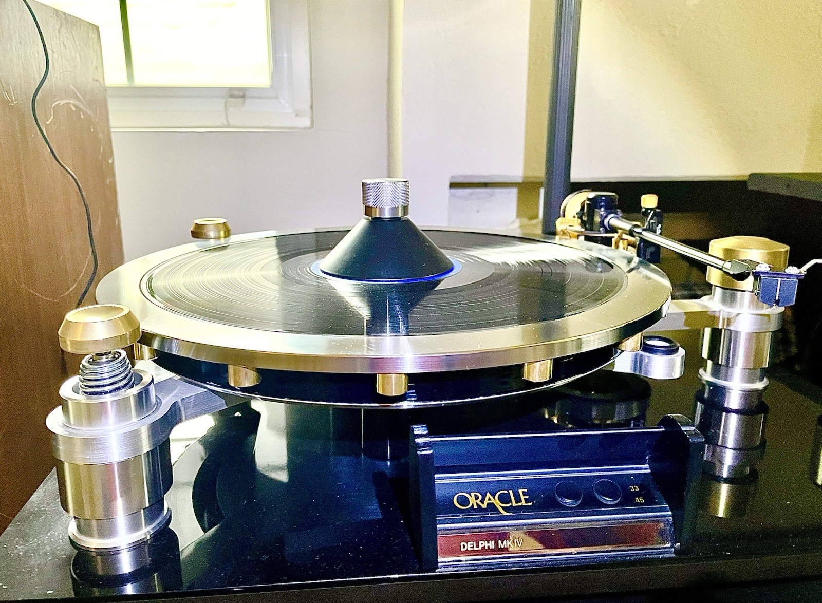 Turntable Periphery Stabilizing Outer Ring Clamp GS-1 Micro Seiki VPI Clearaudio