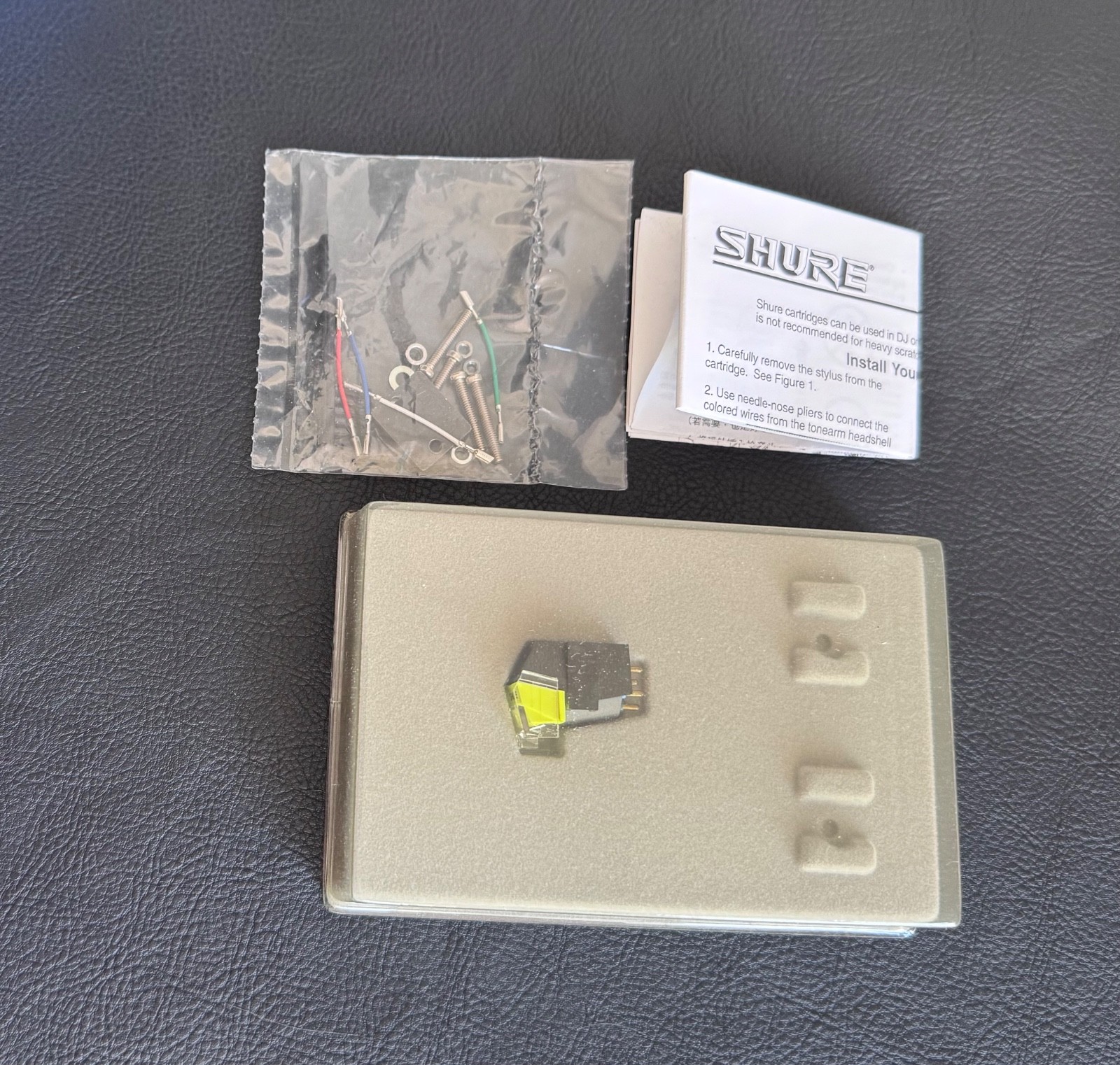Shure M35S Moving Magnet (MM) DJ Phono Cartridge with Shure N35S Stylus
