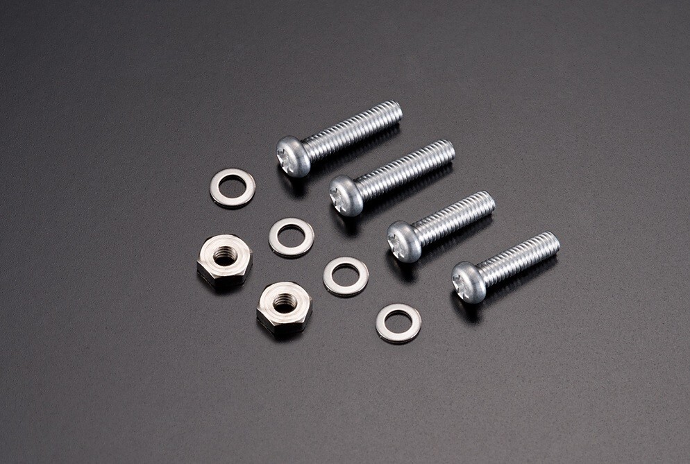 AET Cartridge screws set of 4 (10mm／12mm 2 of each) Aluminum Alloys EVO-CSAL