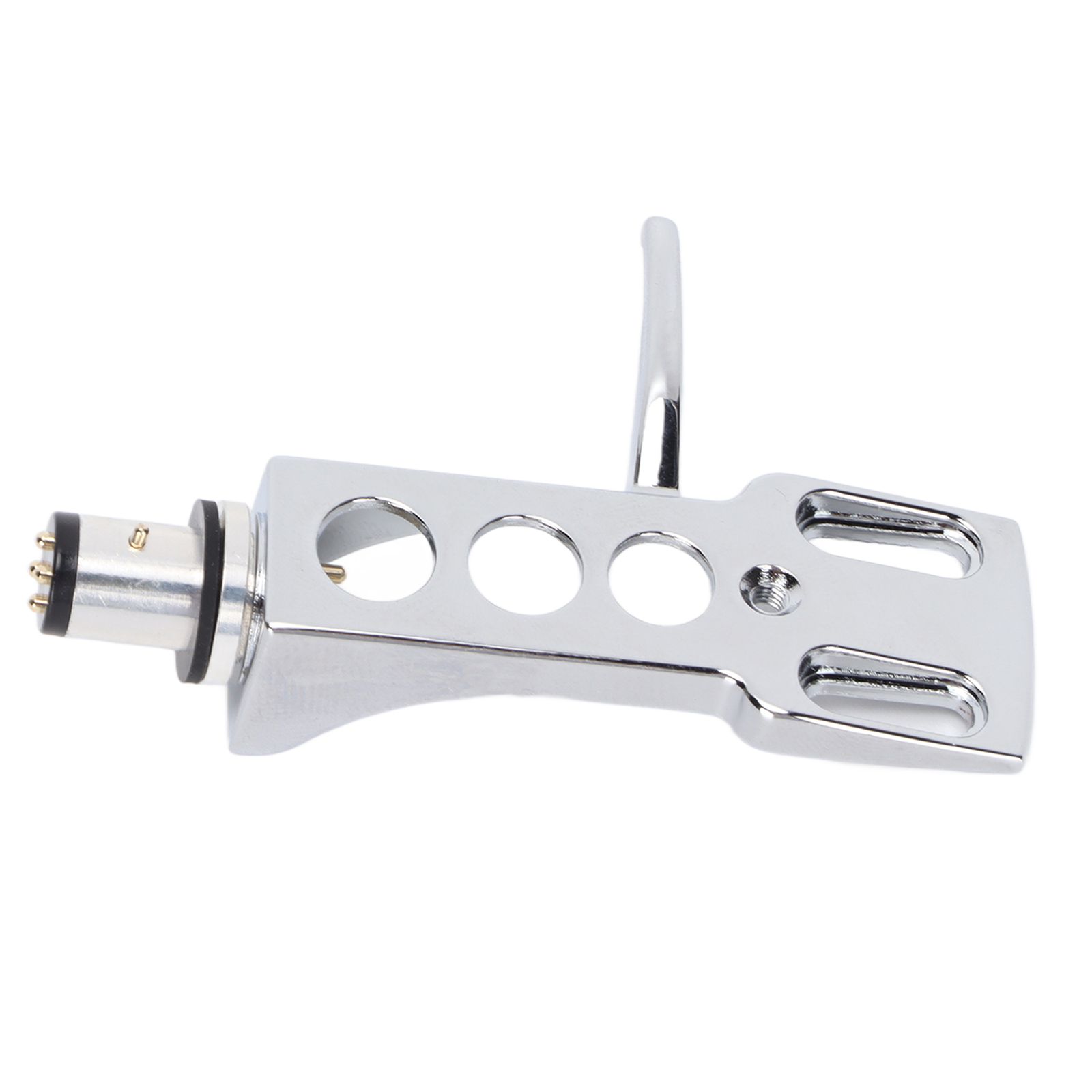 Phono Head Shell Zinc Alloy Replacement LP Tonearm Cartridge Head Shell With Fit