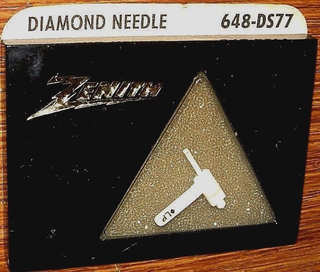 PHONOGRAPH NEEDLE 648-DS77 for RCA 118197 -98 in 117330 -31, EV 2913DS N573-sd