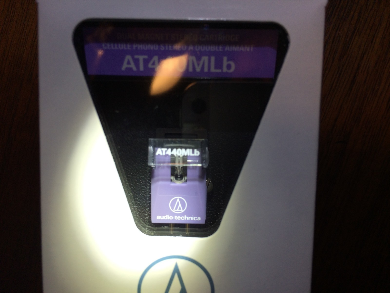 NEW Audio-Technica AT440MLb AT-440MLb Stereo Record Player Cartridge / Stylus