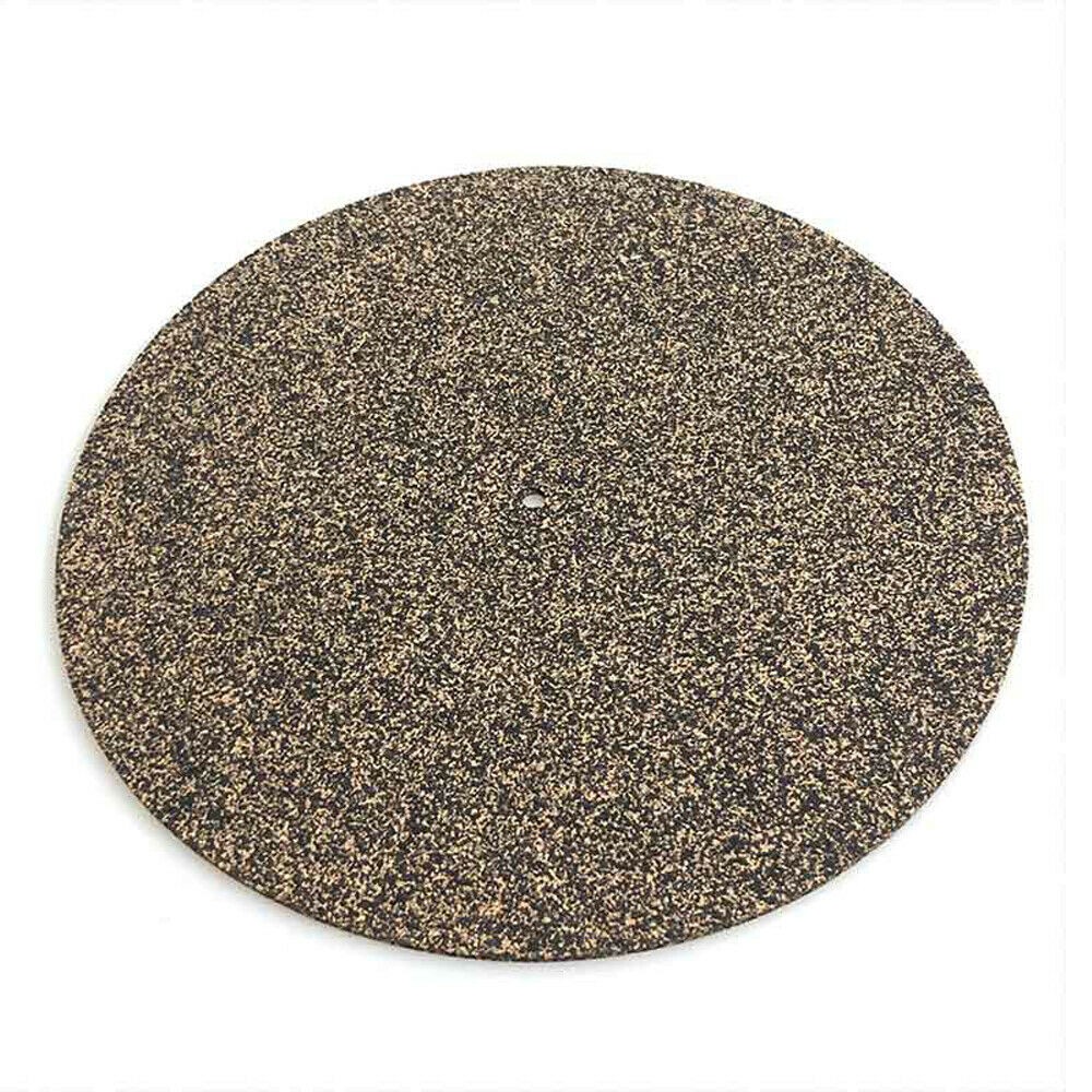 Cork & Rubber Turntable Platter Mat Disc Vinyl Record Player Anti-static Pad F