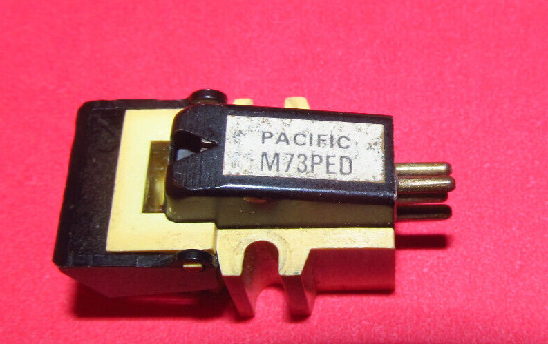Shure Pacific M73PED Yellow Phono Cartridge Body NO STYLUS (Tested OK)
