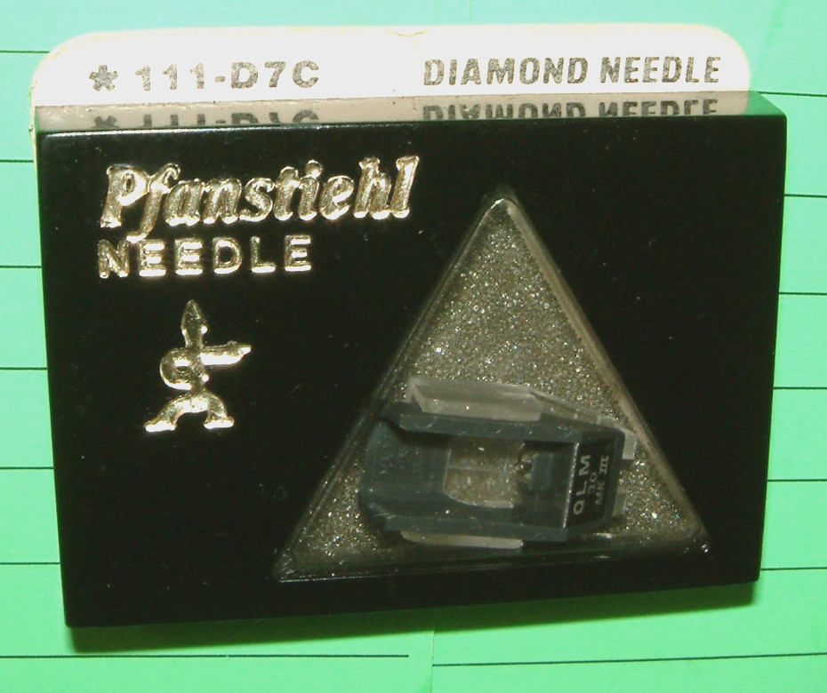 Stereo Diamond NEEDLE 111-D7C for ADC RSQ30 -31, 33 in QLM30/MK III -II, PM2232D