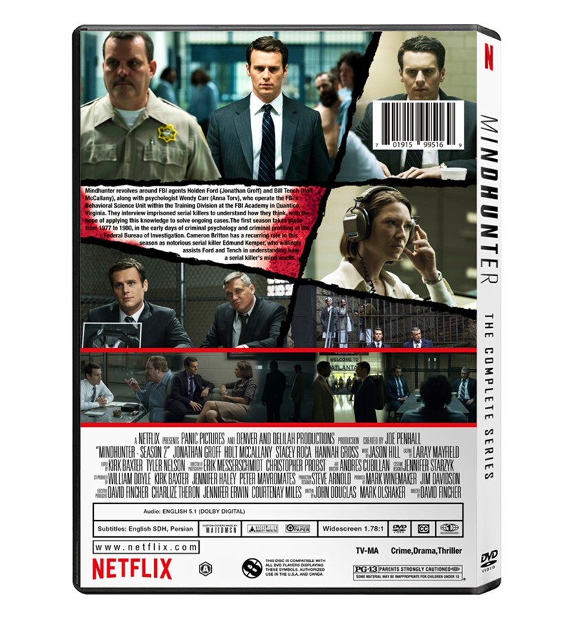 Collection Souvenir Mindhunter:The Complete Series( 1-2)New Sealed Box Set