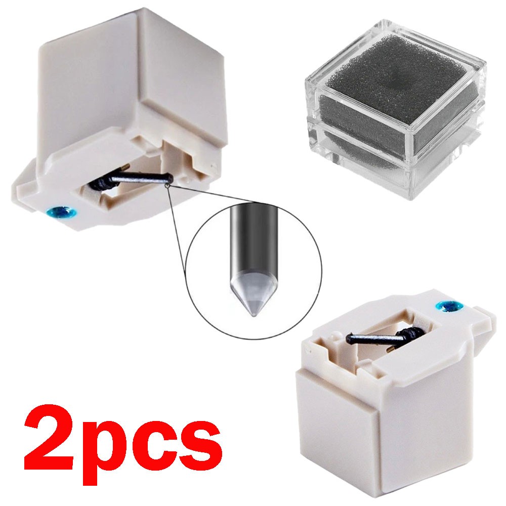 FOR Diamond Needle Stylus Audio Technica AT-LP60 AT-PL50 AT-LP2 ATLP60 AT3600 x2