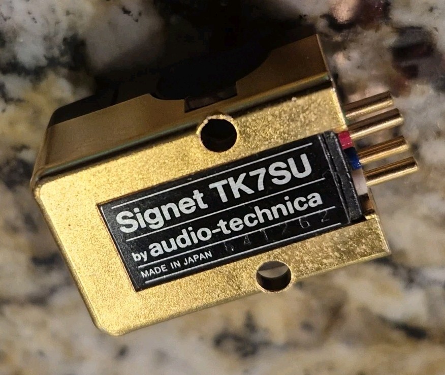 AUDIO TECHNICA SIGNET TK7SU TONABNEHMER CARTRIDGE CONTINUITY VERIFIED W/STYLUS