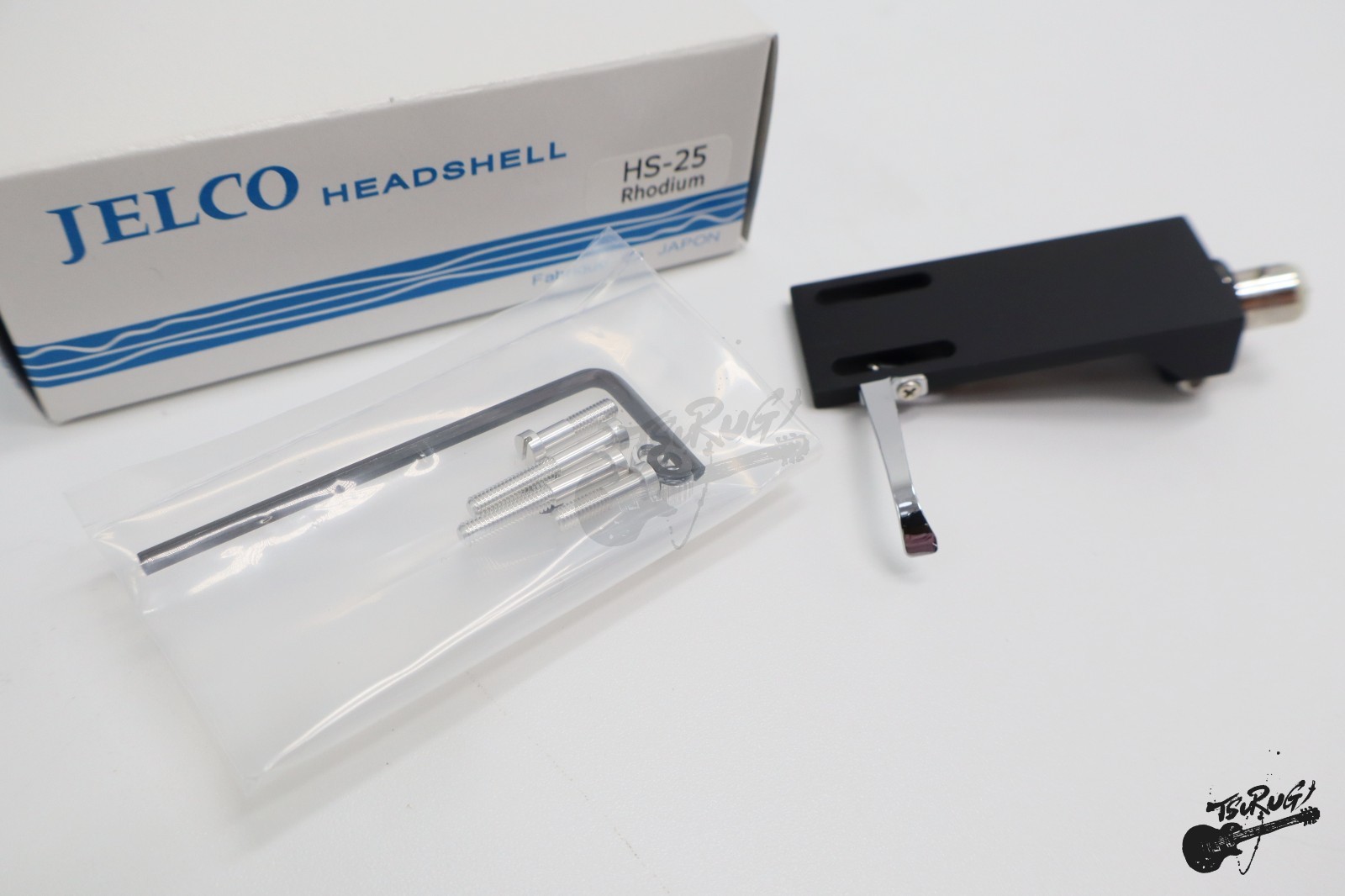 JELCO HS-25 Rhodium plated magnesium alloy body headshell made in JAPAN new