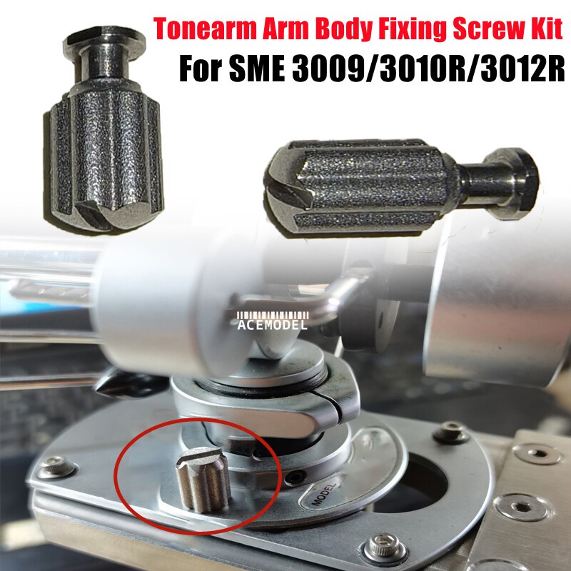 Pair Stainless Steel Tonearm Base Mounting Screw Set for SME 3009 3010R 3012R