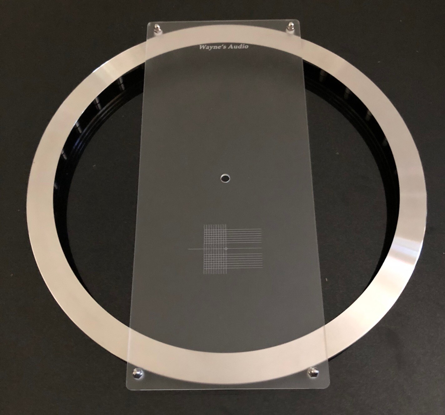 Wayne’s Audio Turntable Periphery Stabilizing Outer Ring Clamp SS3 VPI Sota Rega