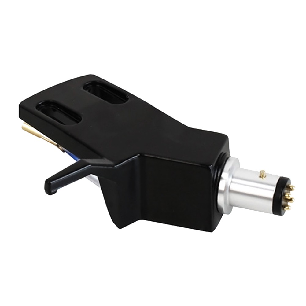 Aluminium Alloy Headshell Record Turntable Needle Cartridges Rack Black W5D1