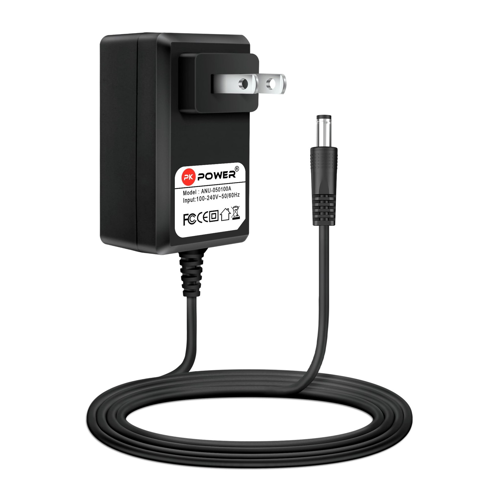 PKPOWER AC DC Adapter 5V Power Supply for Innovative Technology Black