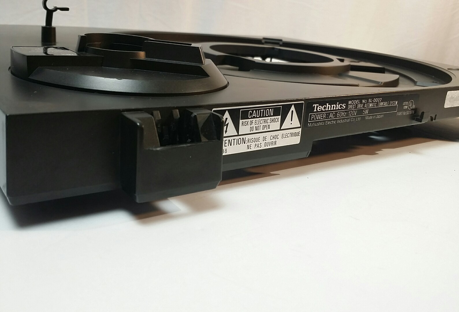 Technics SL-DD22 Turntable Cabinet Replacement Part
