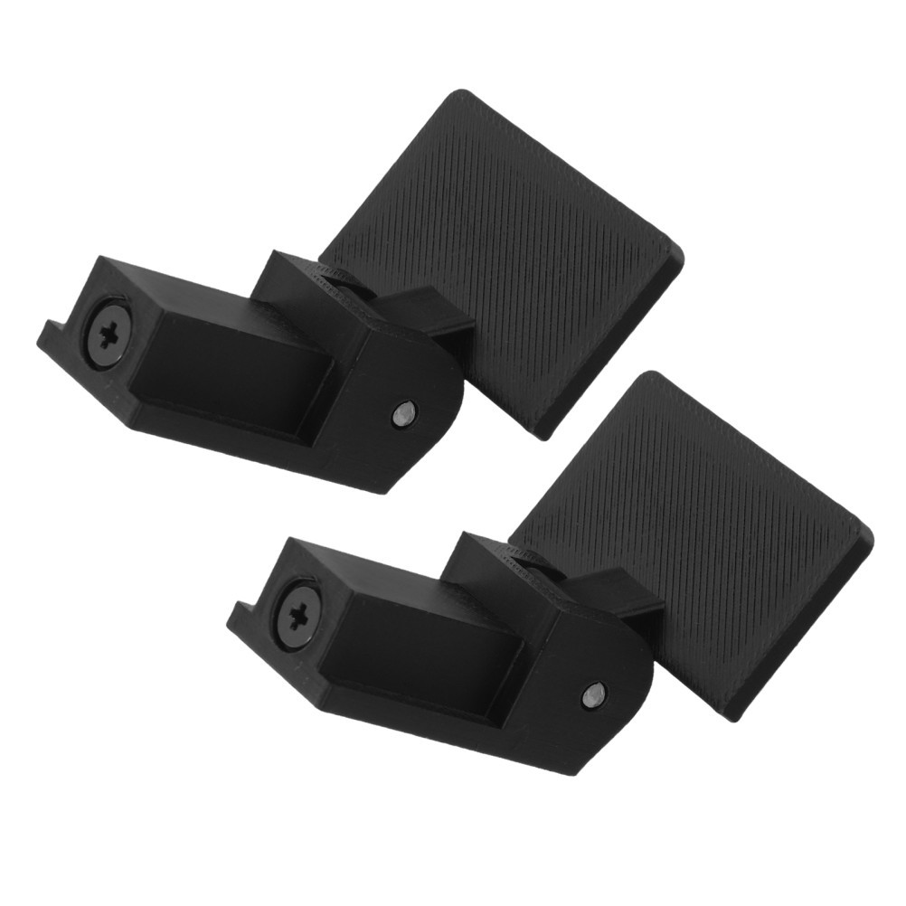 2 Pcs Vinyl Record Player Hinge Turntable Cover Hinges Dust Repair Kit