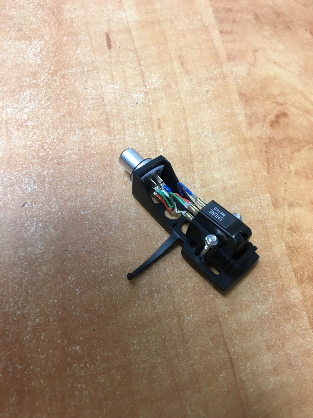 Genuine Technics SL-5300 Turntable Phono Headshell w/ Shure M91ED cartridge
