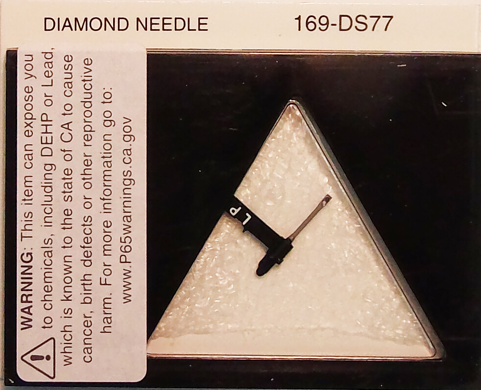 RECORD NEEDLE STYLUS MAGNAVOX 560355-1 2 169-DS77 Astatic N83-SD N84-sd 165D