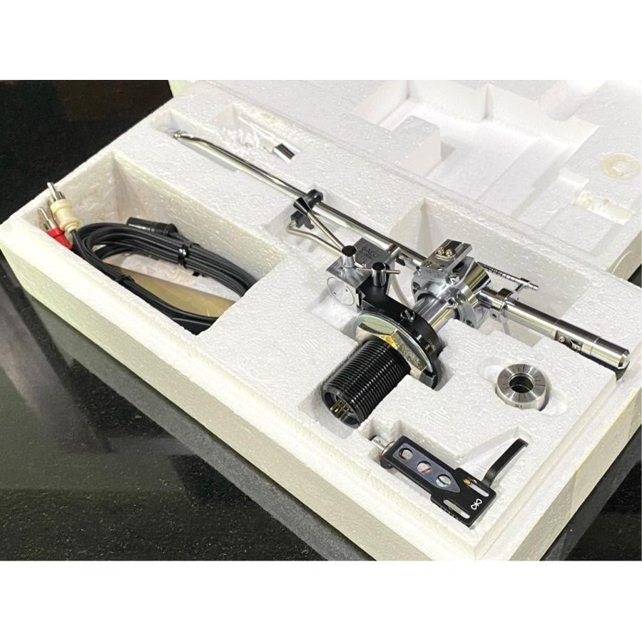 SAEC WE-308L Long Tonearm with SAEC headshell cable original box Tested Japan