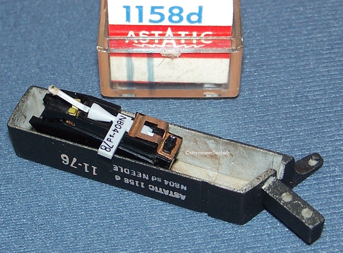 V-M 42870H EV 5399D ASTATIC 1158D 1224D PHONOGRAPH NEEDLE CARTRIDGE