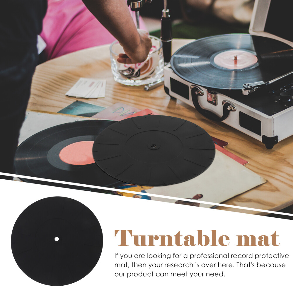 Record Protective Mat Acrylic Turntable Pad Player Platter Recorder