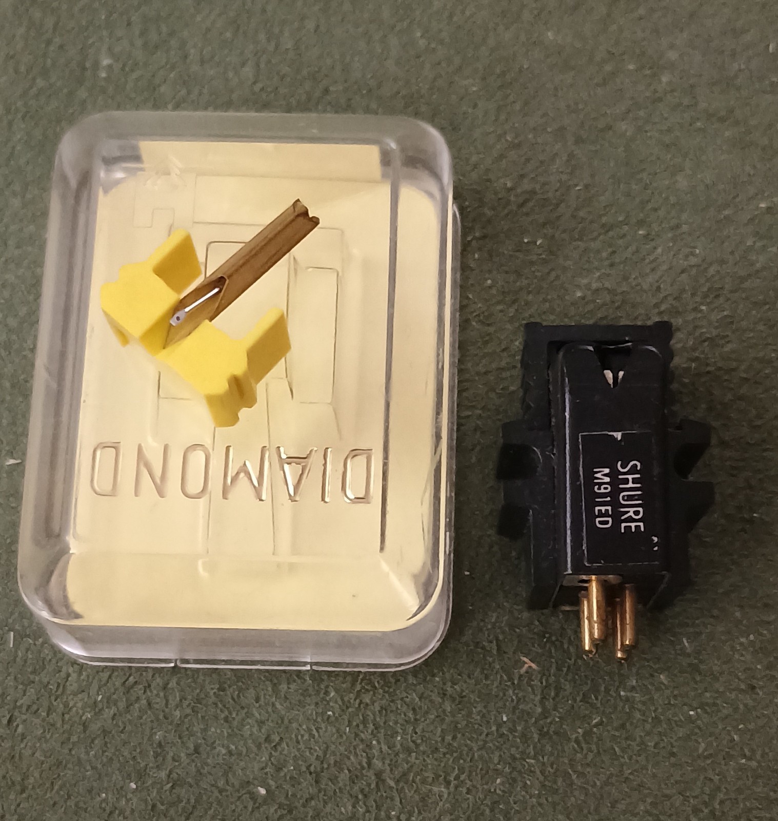 Shure M91ED Head with NOS Tip, Good Replica Huco