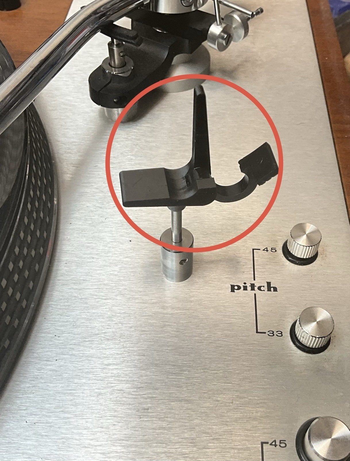 Marantz 6300 Tonearm Stand Holder Rest