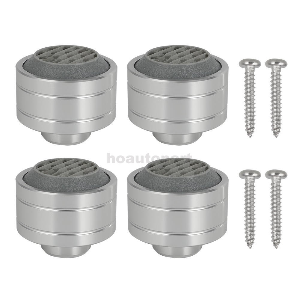 4 x Turntable Replacement Feet For Pioneer PL-512 514 516 518 540 560 Aluminium