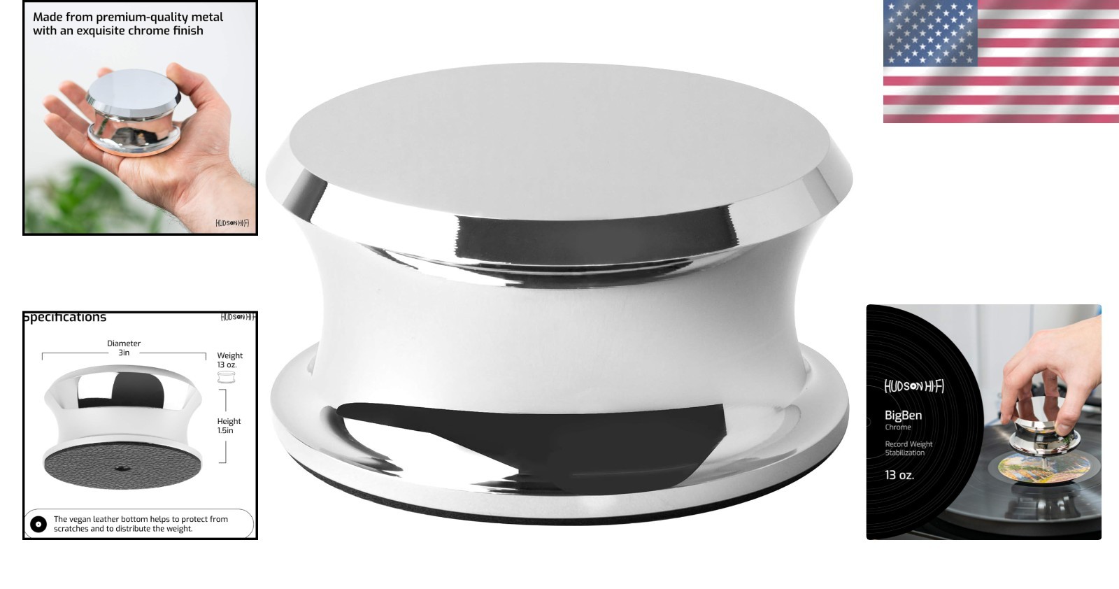 Improve Record Stability – SmallBen Vinyl Weight Stabilizer