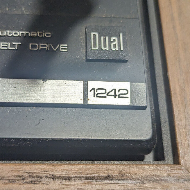 Vintage Dual 1242 Turntable parts:Shell,Knobs,brackets,berrings,levers and more
