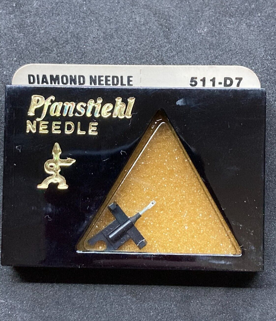 PFANSTIEHL Record Needle Diamond #511-D7, New Old Stock, Unopened