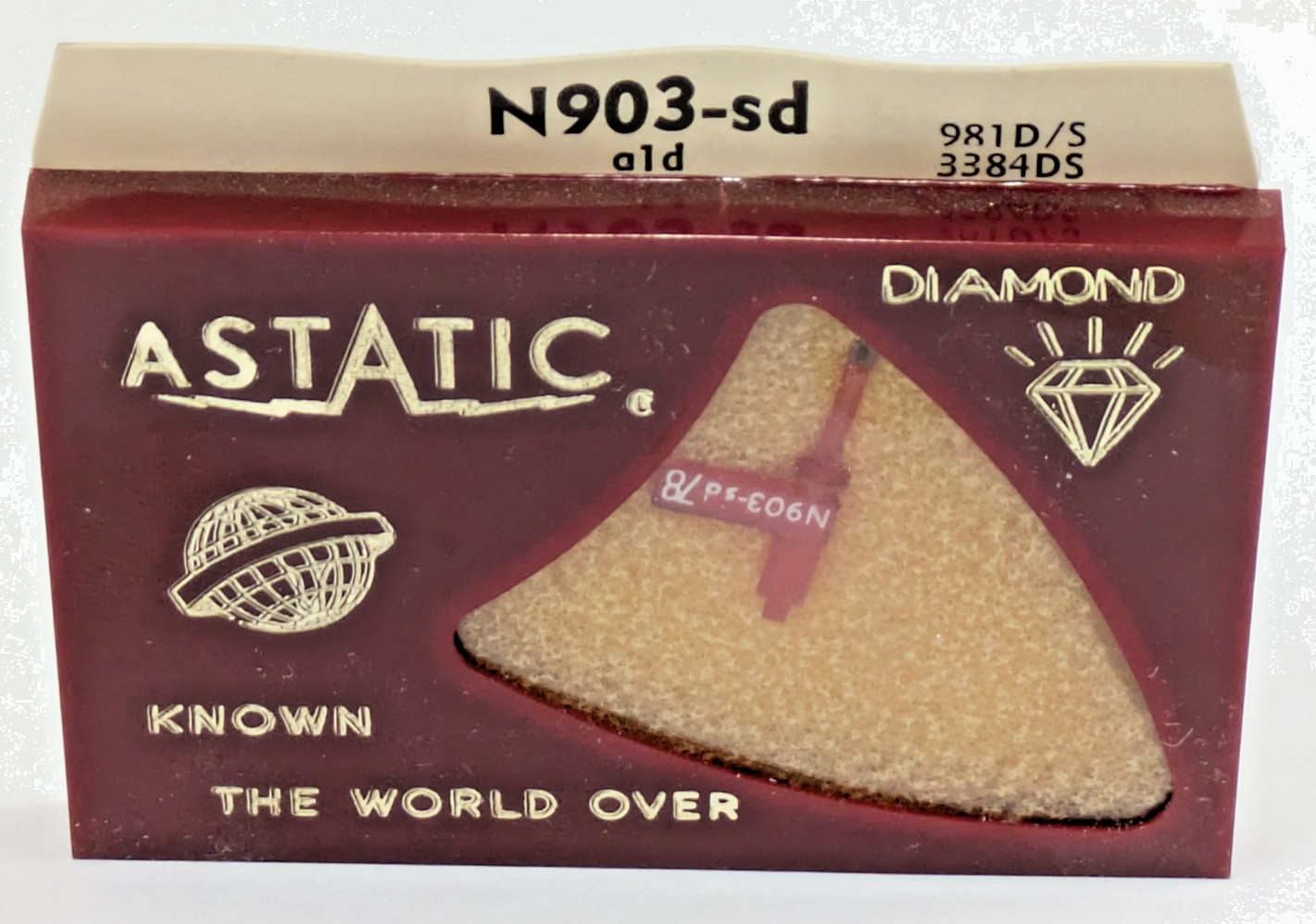 Astatic N903-sd Diamond Needle Tetrad-a1d Replacement 78 LP Stylus 981D/S 3384DS