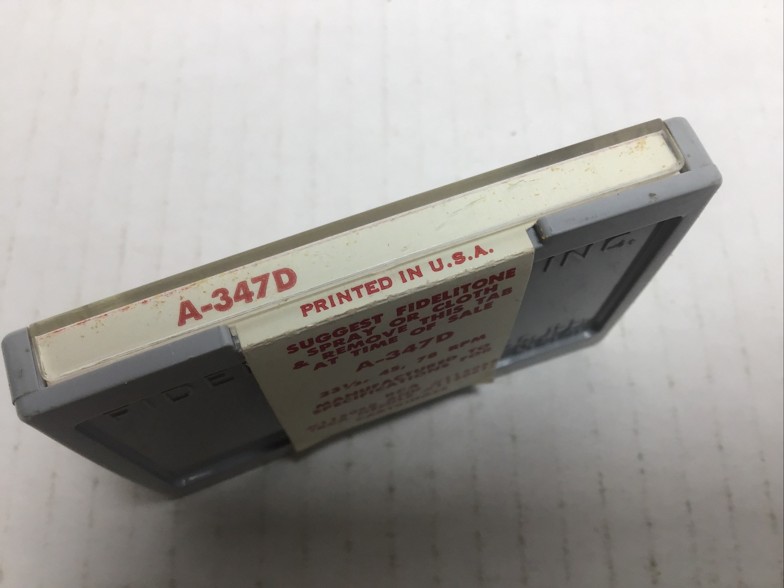 NOS Fidelitone Stereo Diamond Needle A-347D RCA 115050 115059 33 1/3 & 45 & 78