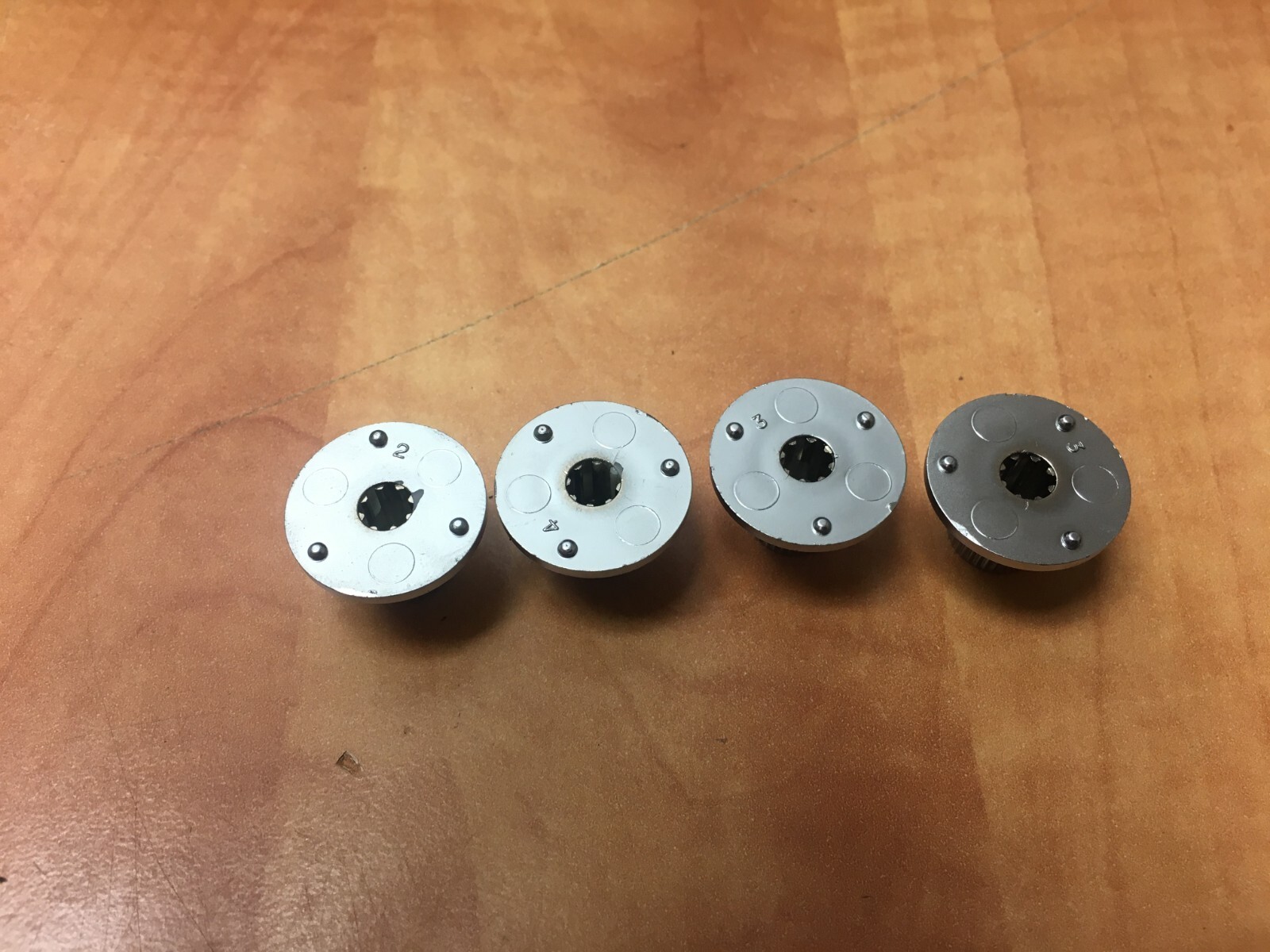 Garrard DD132 Direct Drive Turntable CONTROL KNOBS Set of 4