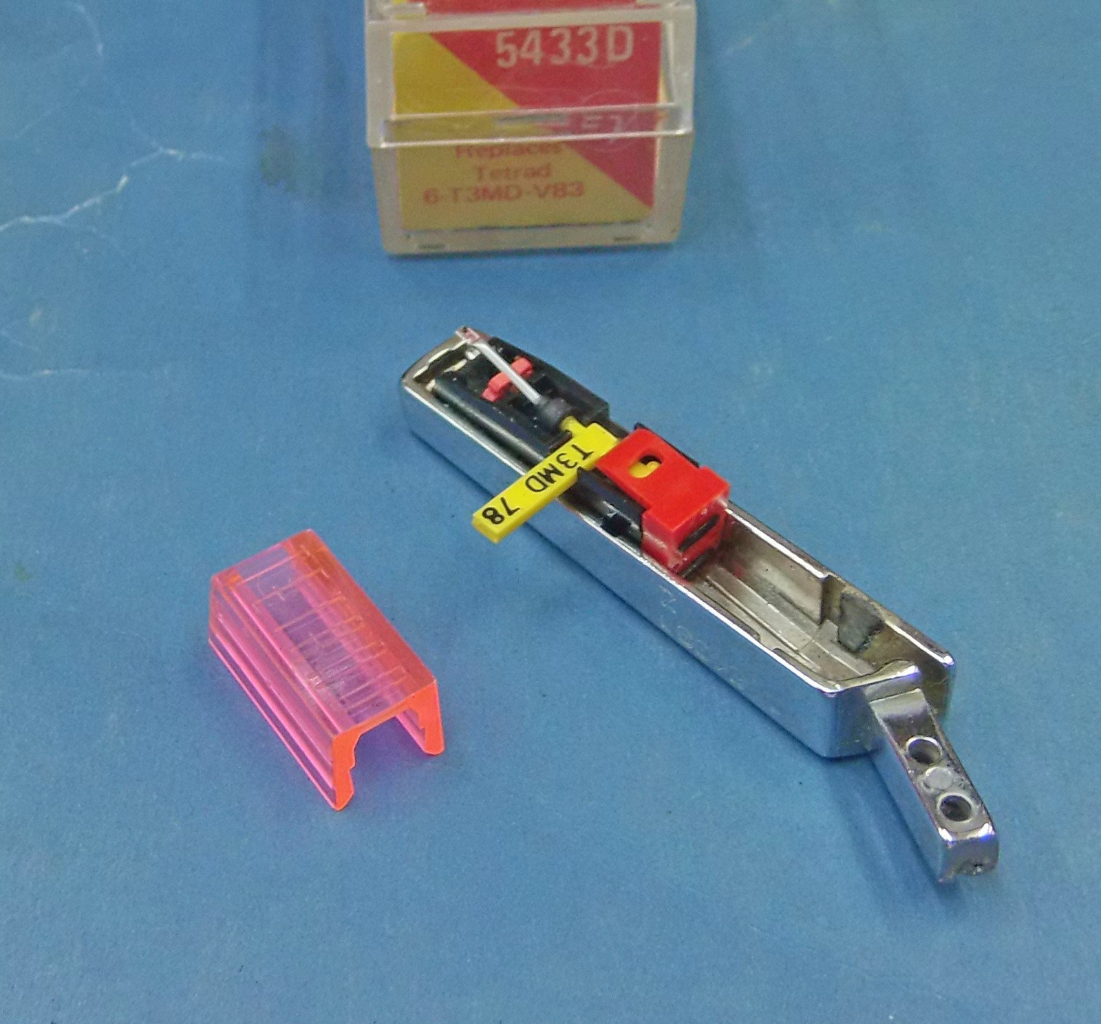Electro-Voice 5433D PHONOGRAPH Cartridge & Needle TETRAD 6-T3MD-V83