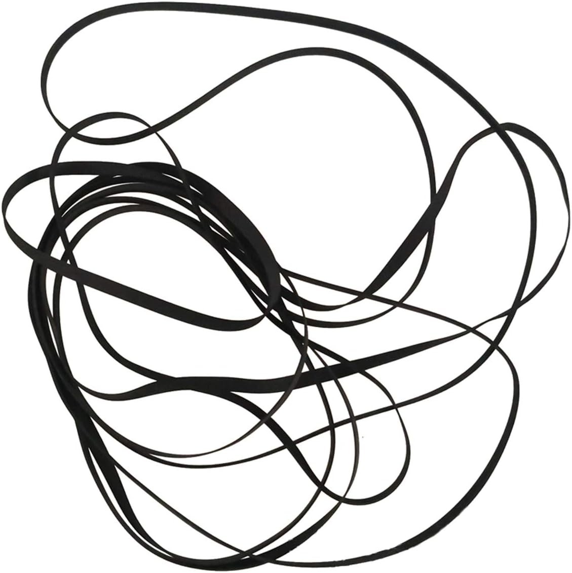 11pcs Turntable Belt Different Specifications Rubber Belt Replace Turntable P…