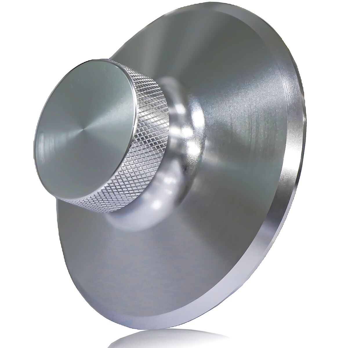 Audiophile Record Weight Clamp for Vinyl, Turntable Weight Stabilizer Aluminum