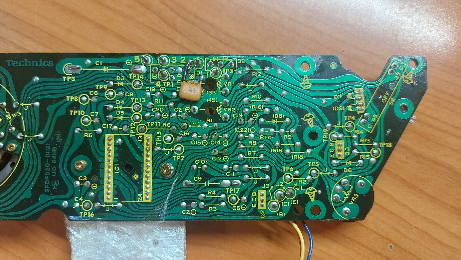 Technics SL D1 D2 D3 – ELECTRONIC BOARD PCB + MOTOR SFDPD20-01 – AN630U AN630 U