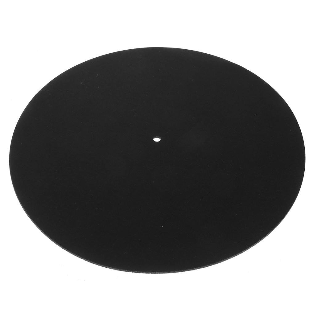 Anti Static Felt Record Mat Black Vinyl Record Protective Pad for Turntable Use